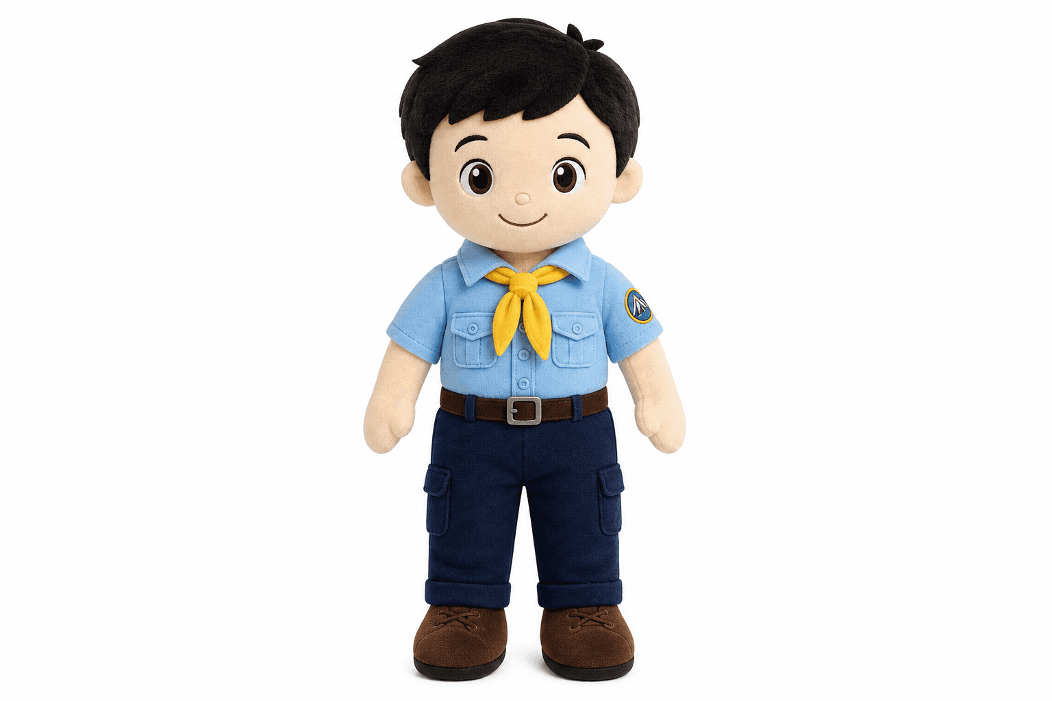 Milo Explorer Soft-Bodied Doll - explorer product photograph on white background