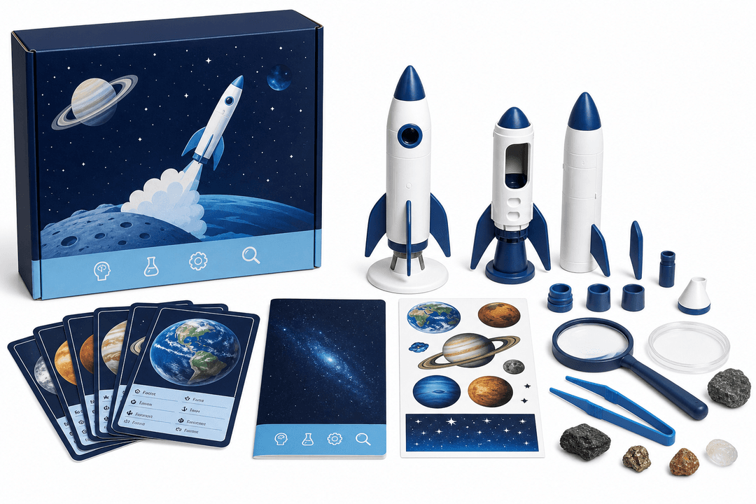 Space Explorer STEM Activity Kit - STEM product photograph on white background