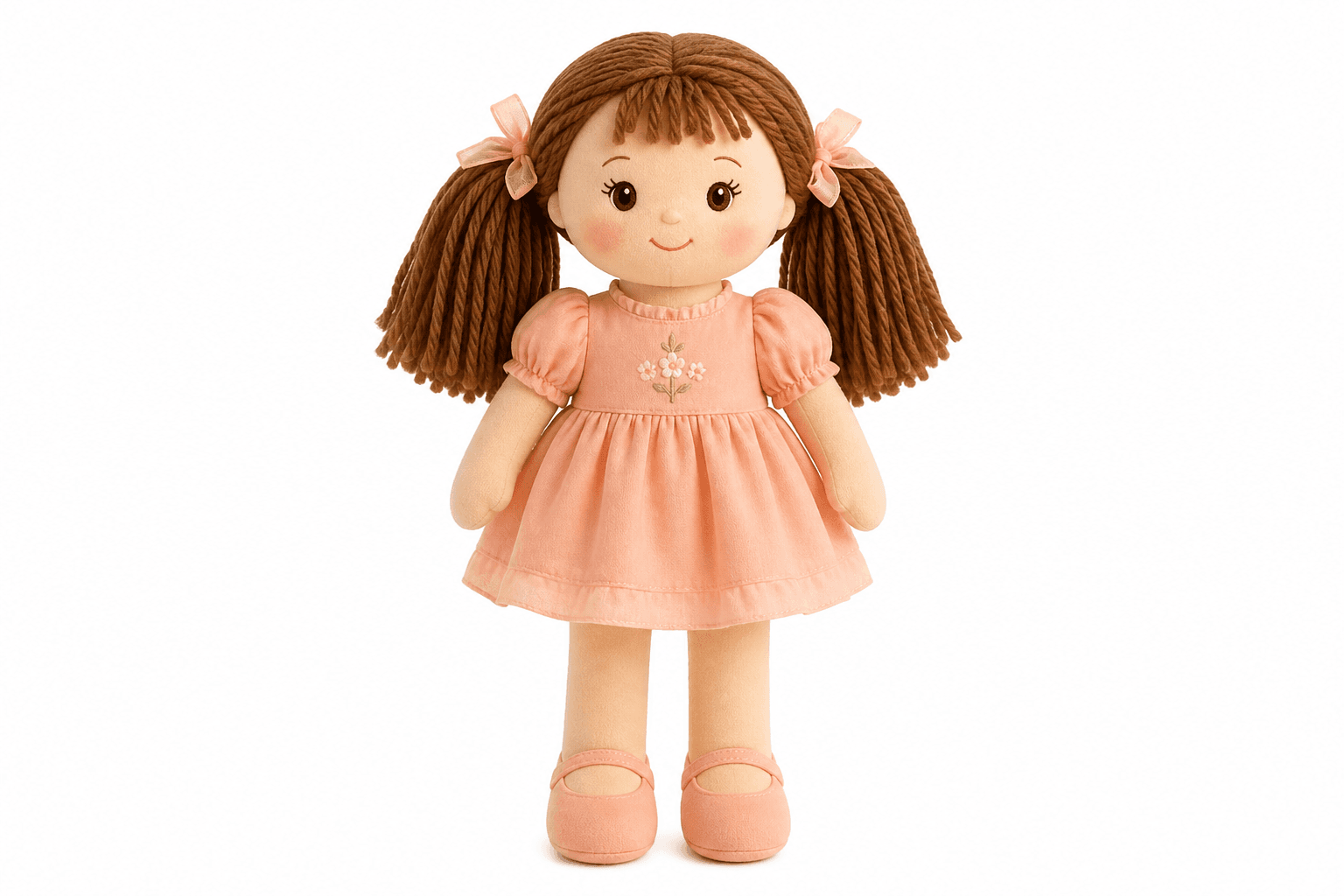 Starla Soft-Bodied Doll - soft doll product photograph on white background